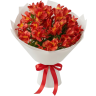 Букет из красных альстромерий «Стральстро»